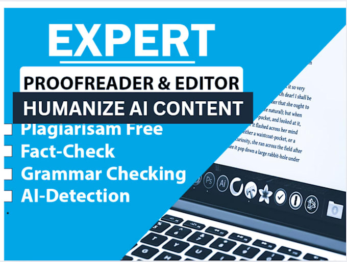 proofread, ai to humanize, rephrase, rewrite your document