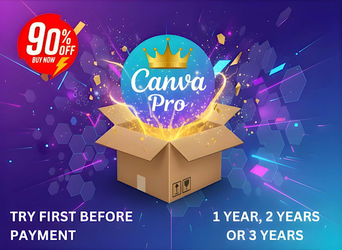 activate canva pro for 3 years