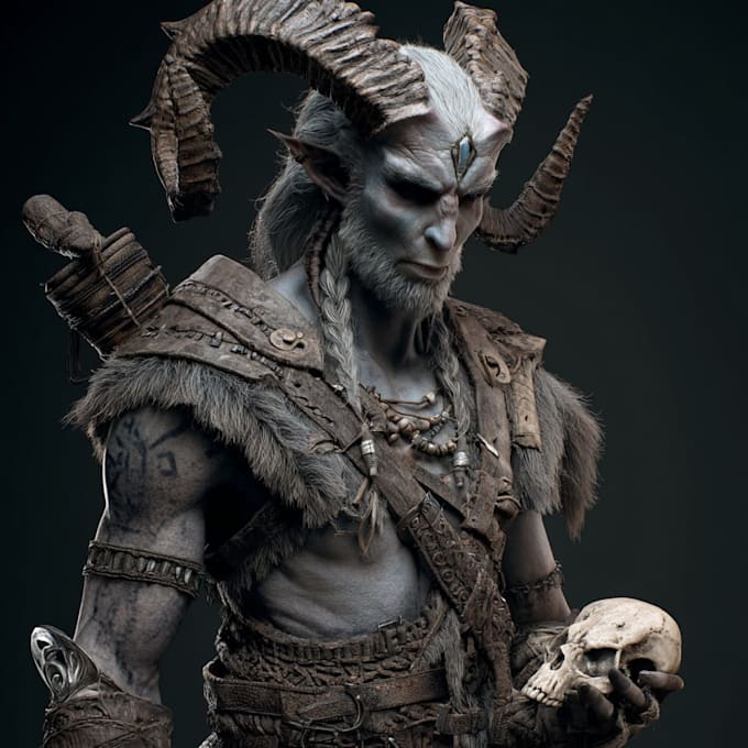 fantasy horror and fantasy horror character