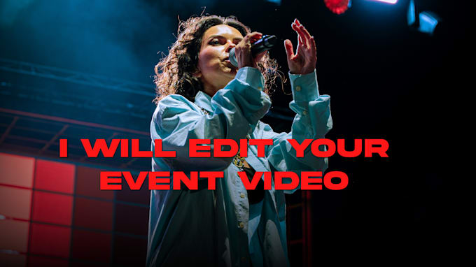 edit a professional event highlight and recap videos