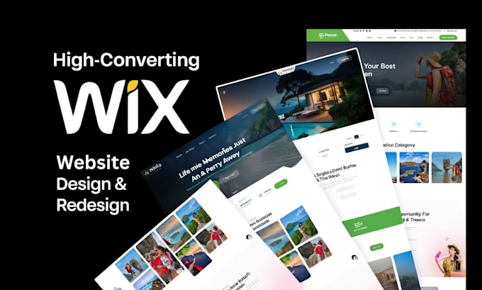 wix website redesign wix website design wix developer wix landing page design