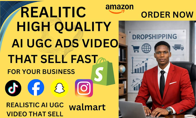 Create ai ugc adds video for product and brands by Kenny_deveper | Fiverr