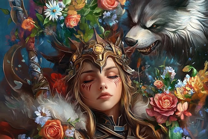 Diseñar personajes de fantasía, arte conceptual e ilustración