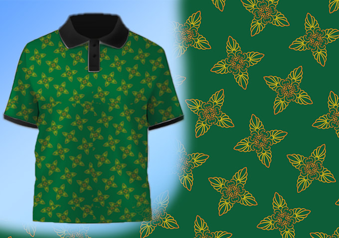 design a professional, seamless repeat pattern