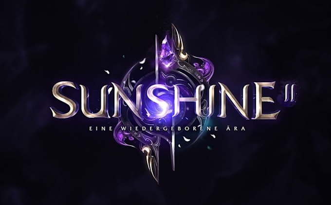 design a sci fi metal logo for gaming or streaming