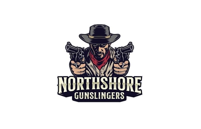 Design gunslinger fast draw club logo by Elta_grimes | Fiverr