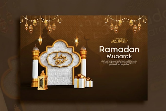 design stunning ramazan posters and graphics