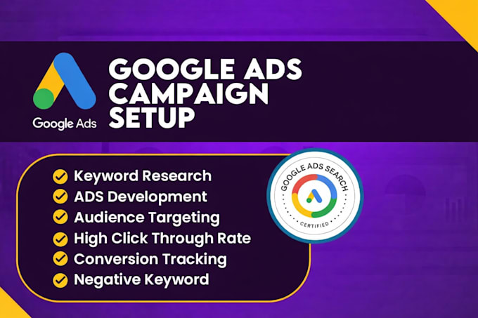 create manage and optimize high converting google ads PPC campaigns