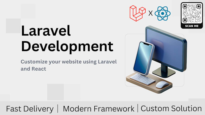 Create a website using laravel and react by Teotuanyee | Fiverr