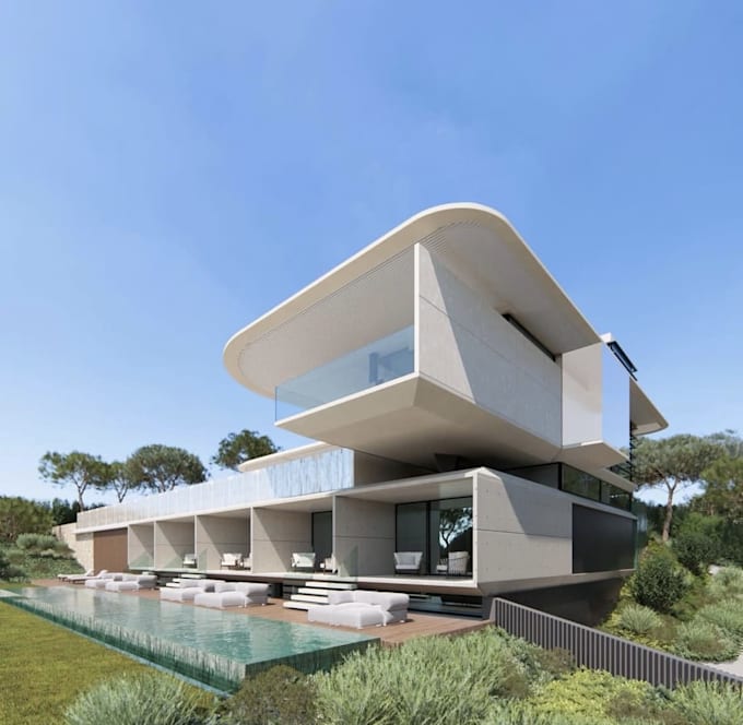 modify house 2d plan, cgi external for marketing,  3d VR architectural animation