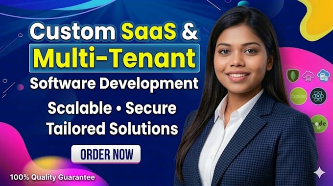 build a custom saas and multi tenant software