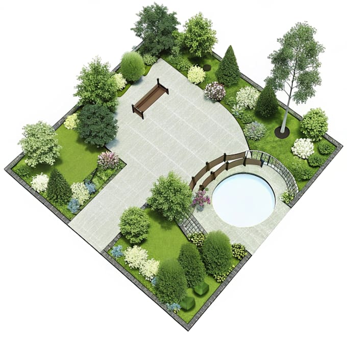 design and render your landscape design