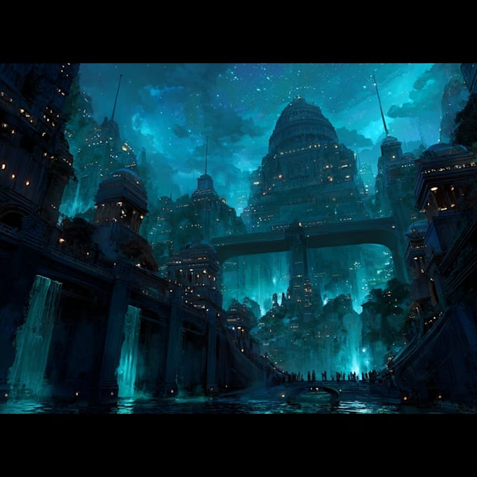 create concept art and illustration