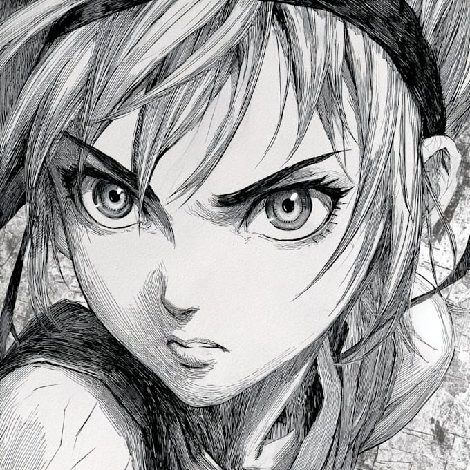 anime manga character illustration