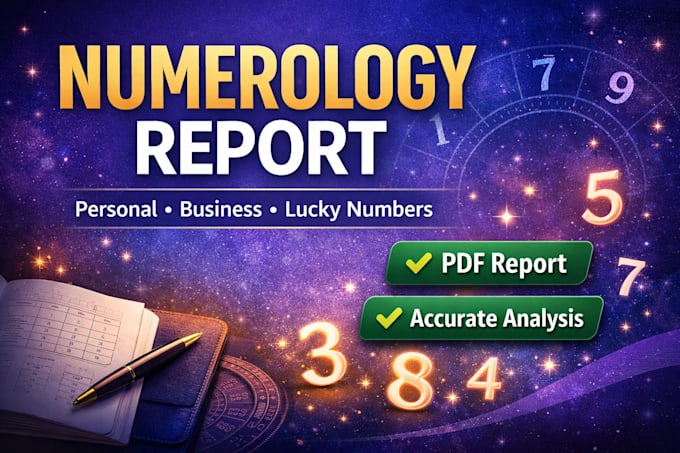 numerology report  a to z personal business