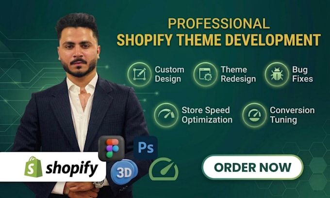 do shopify theme customization, shopify custom coding, developer and bug fix