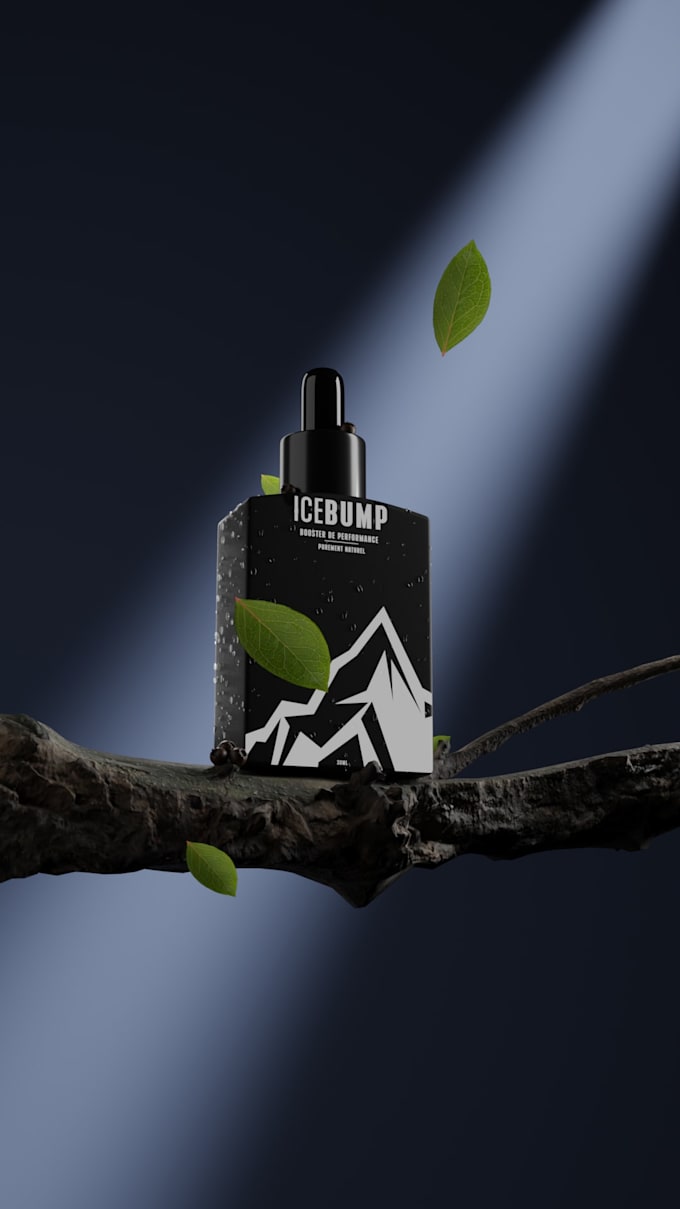 create cinematic 3d product animation for cosmetic brands