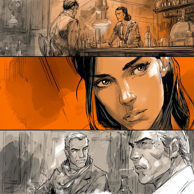 comic book professional artist