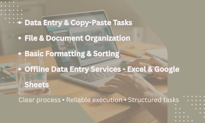do accurate copy paste tasks and file organization