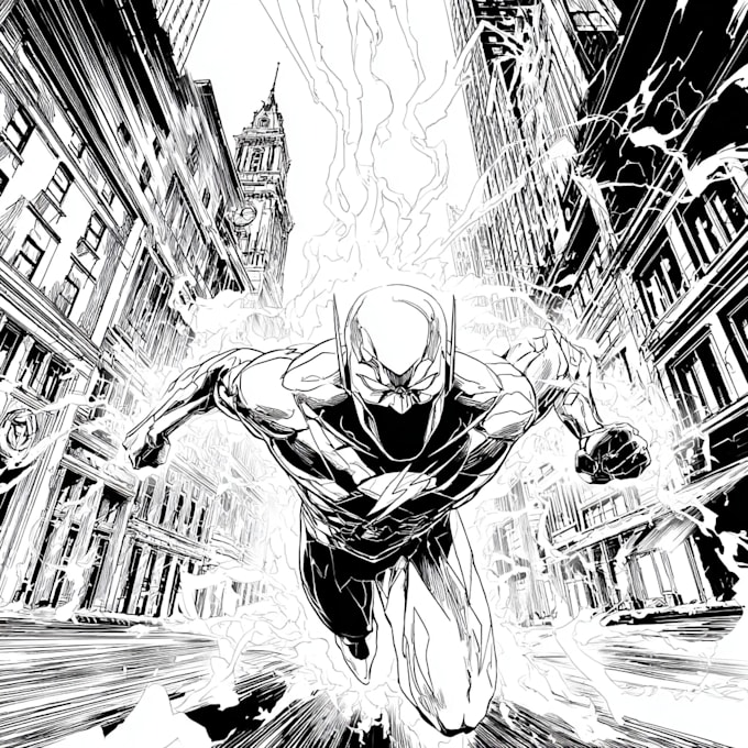 draw comic book in any style based on your ideas