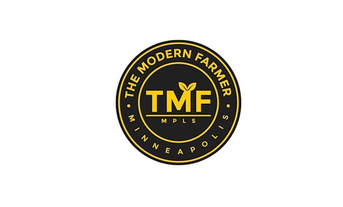 design monogram unique logo for the modern farmer