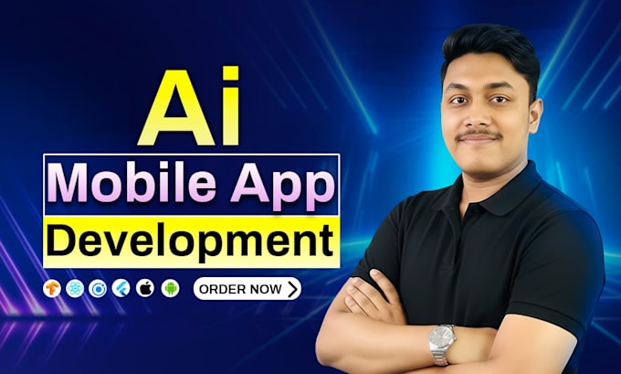 build mobile app development for ios and android using flutter, ai app creation