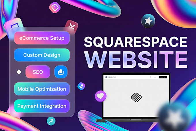 build a professional squarespace ecommerce store with payment and product setup