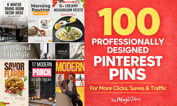 create eye catching pinterest pin designs for your website