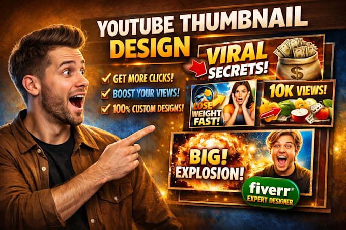 design high click youtube thumbnails that boost views and CTR