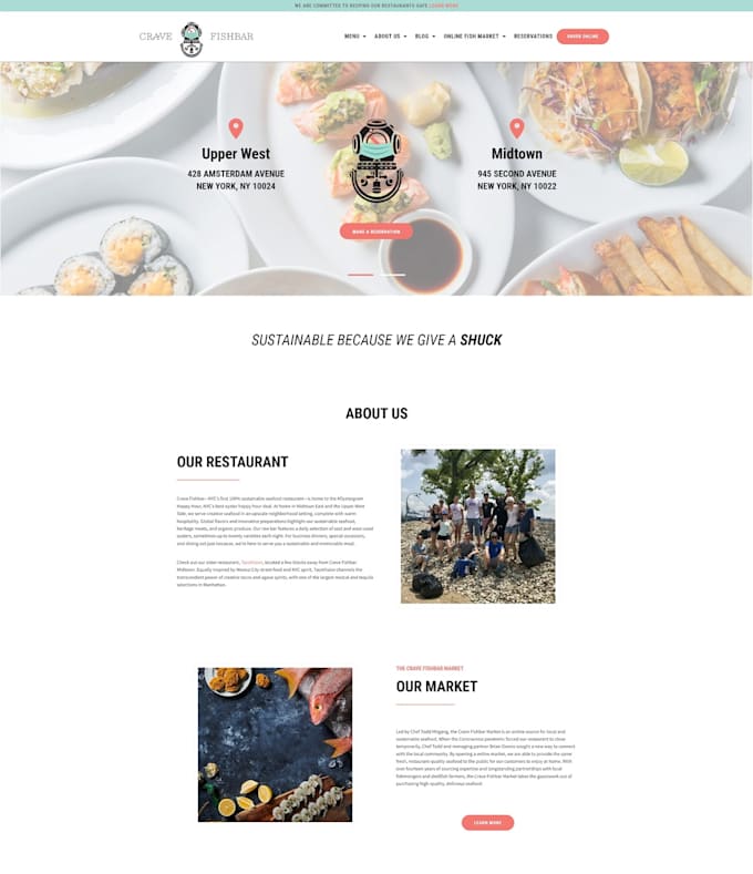 develop wordpress website with modern features and clean UI