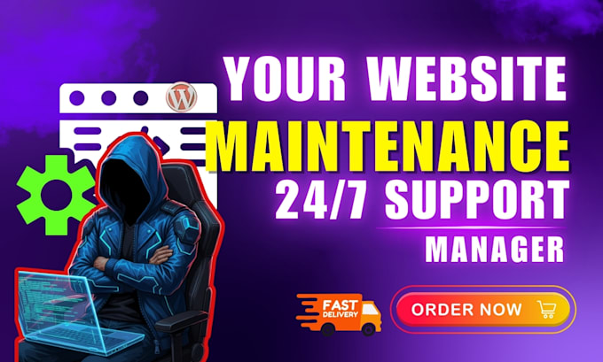 be your website maintenance and support manager