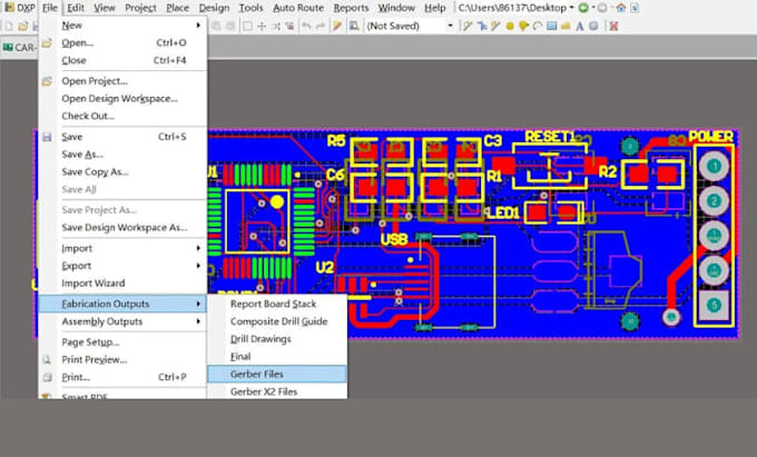 Pcb reverse engineering durchführen und schaltpläne, layouts, gerber ...