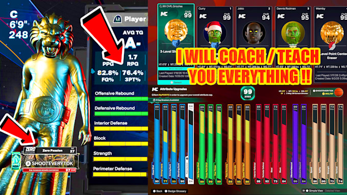 coach and teach you everything i know in nba 2k26