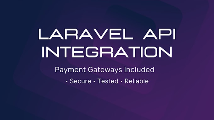 integrate apis and payment gateways in laravel