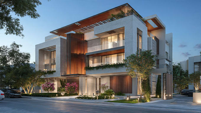 create luxury real estate 3d renders for uae projects
