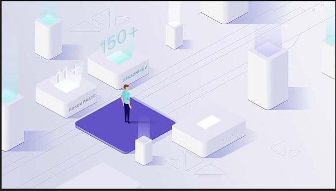 create a custom  2d and 3d isometric explainer video animation