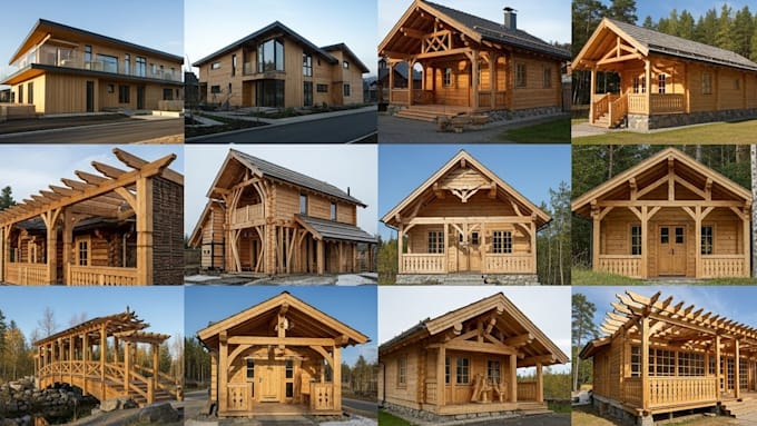 design timber or wood structures