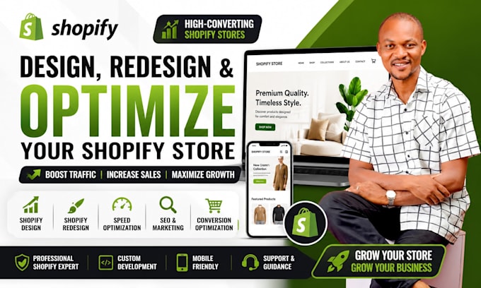 shopify expert in shopify redesign, winning dropshipping product, shopify seo