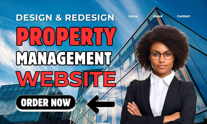 build property management website guaranteed rent short term rental website