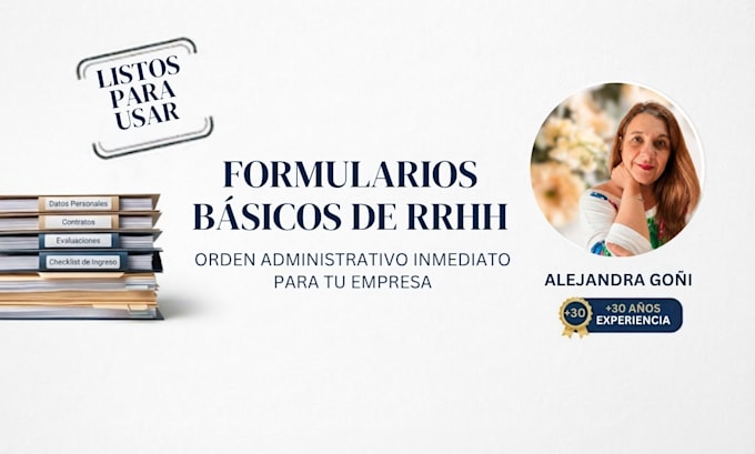provide essential HR forms formularios basicos de HR