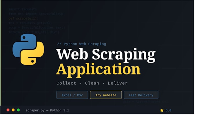 make a data scrapper
