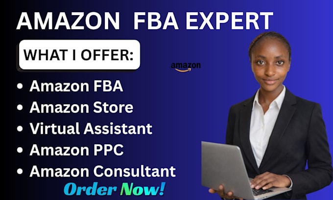 be your amazon fba expert amazon virtual assistence setup amazon optimize store