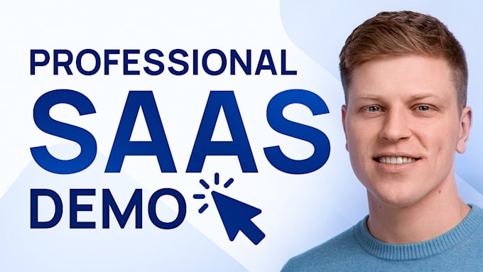create a premium saas product demo or software walkthrough