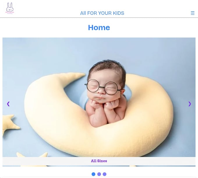create a simple static website with HTML CSS and javascript