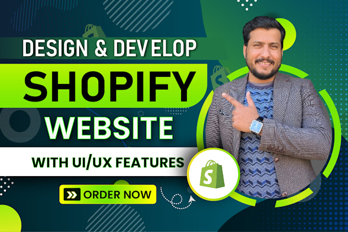 design and build a shopify store or shopify website