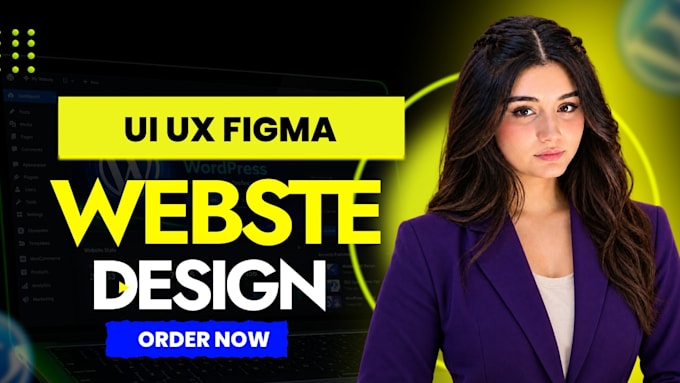 do figma website design and awesome ui ux website mockup