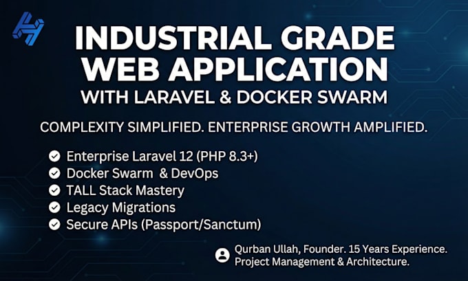 Build enterprise grade backends with laravel 12 and docker swarm by ...