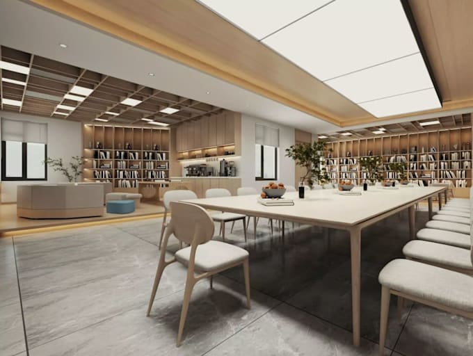 Renovate modern minimalist conference room,meeting space design ...