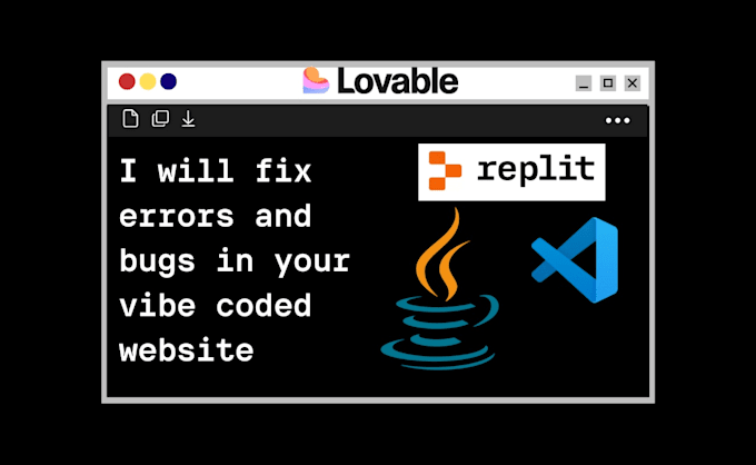 fix errors and bugs in your vibe coded website