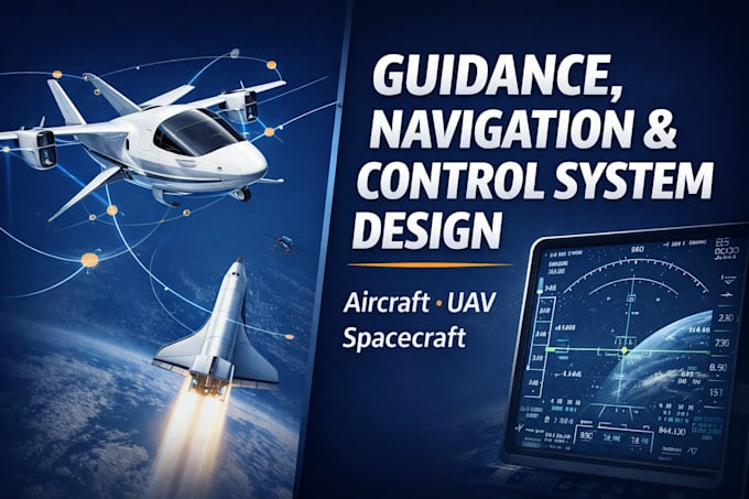 design guidance navigation and control systems for aircraft and uavs